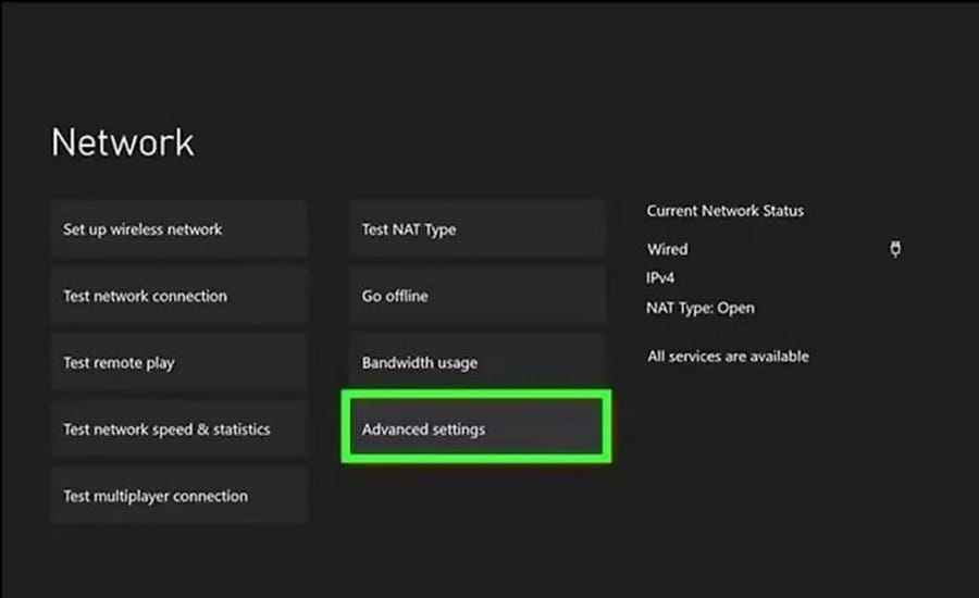 find mac address For Xbox Series X/S